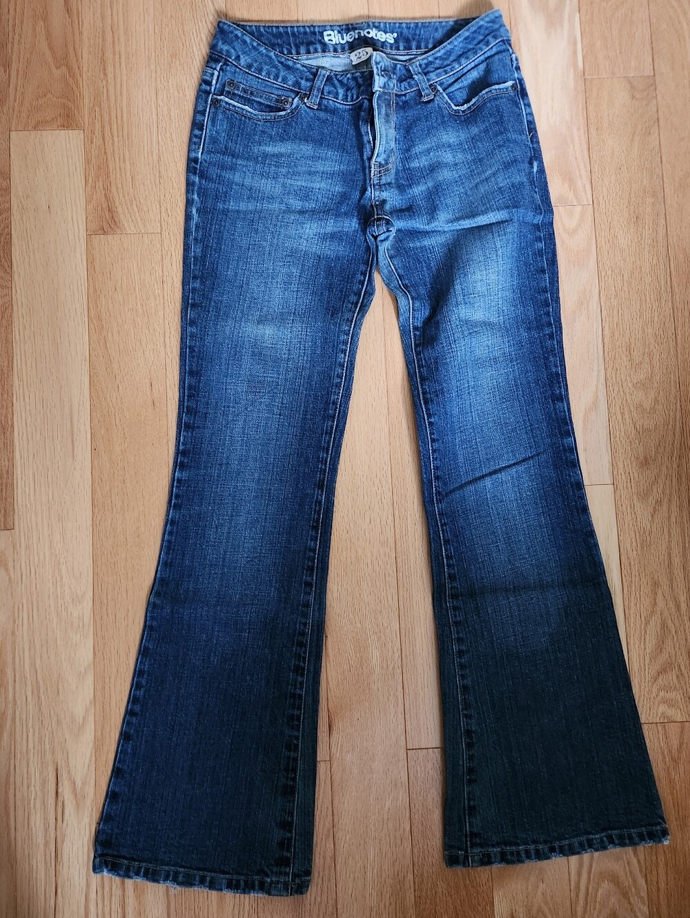 Bluenotes Women's Dark Blue Flare Jeans